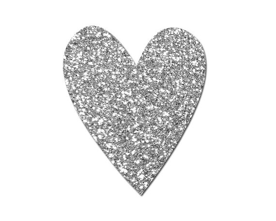 free glitter heart clipart - photo #8