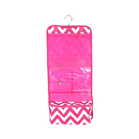 Hanging Cosmetic bag/make up hanger/costmetic by sewsassybootique