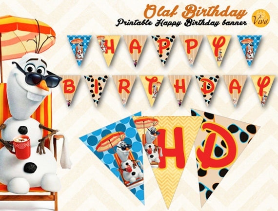 Image Anniversaire Olaf