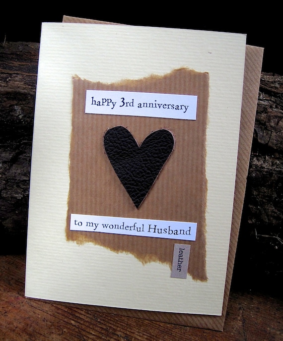 Unique 80 of 3Rd Wedding Anniversary Cards For Husband