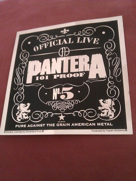 Items similar to Pantera CFH Live 101 Proof Gold Foil 4 7/8