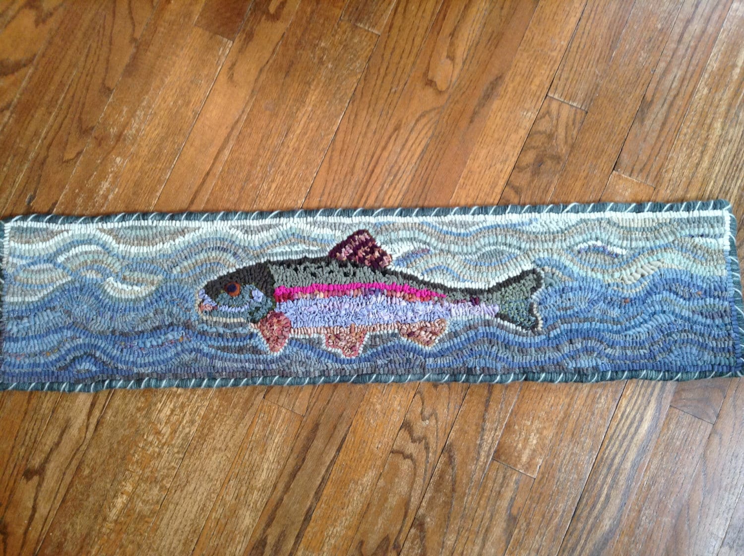 Rainbow Trout Rug Hookingpunch Needle Pattern Appr36 | rainbow trout rug hooking punch needle pattern appr 36 Rainbow Trout Rug Hookingpunch Needle Pattern Appr36 | rainbow trout rug hooking punch needle pattern appr 36