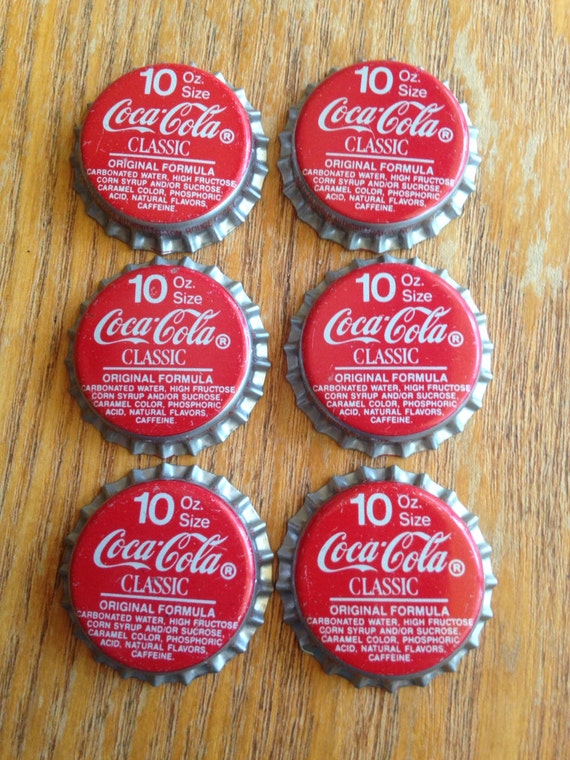 Vintage Coke Cola Classic 10 Oz Bottle Caps