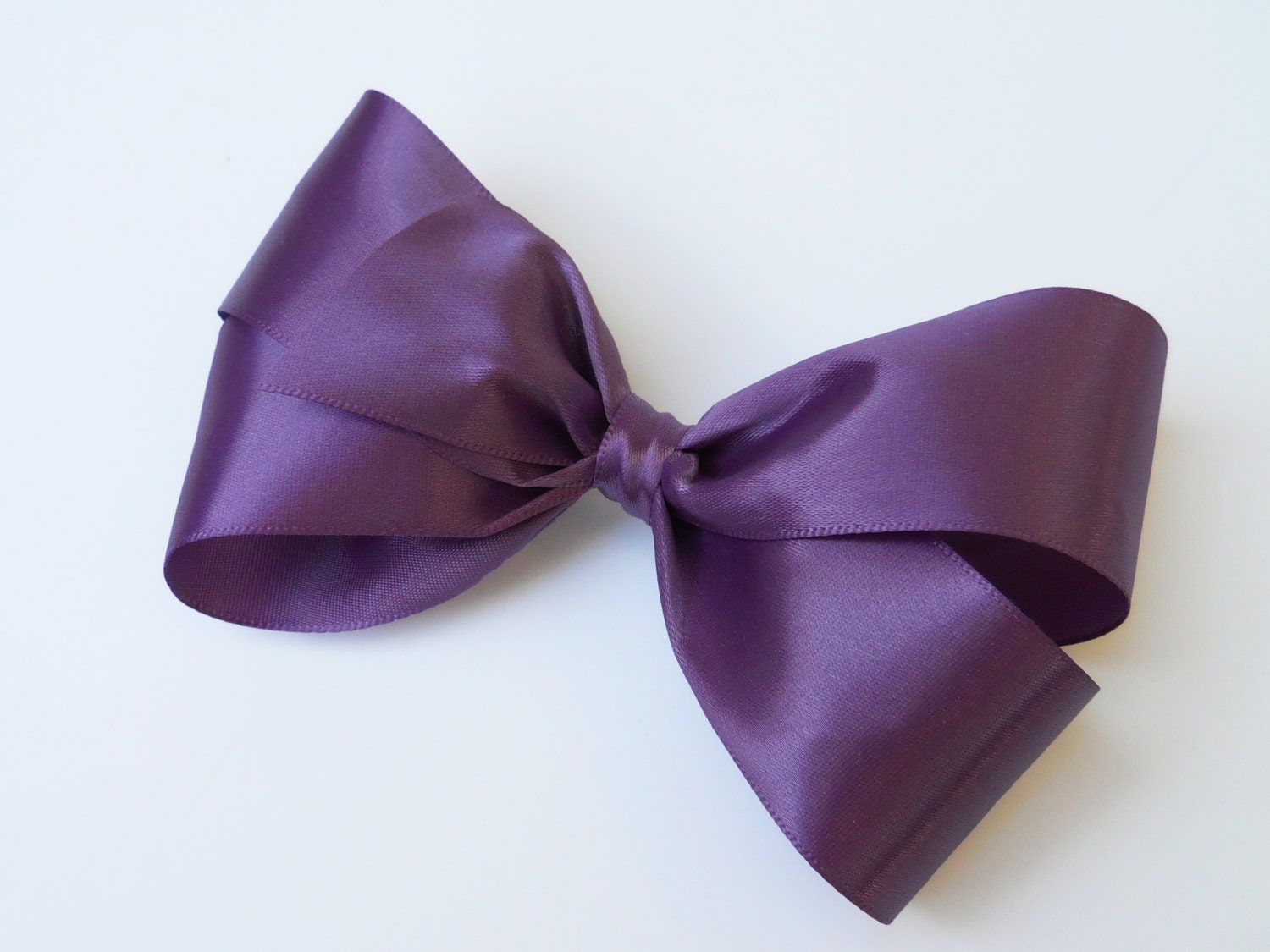 Amethyst Purple Hair Bow Girls Hair Bow Toddler Hair Bow