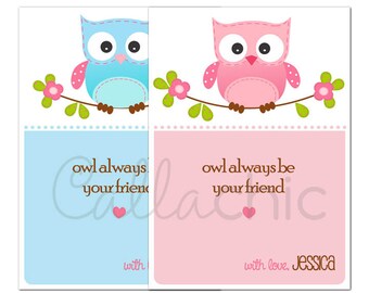 Popular items for owl valentine on Etsy