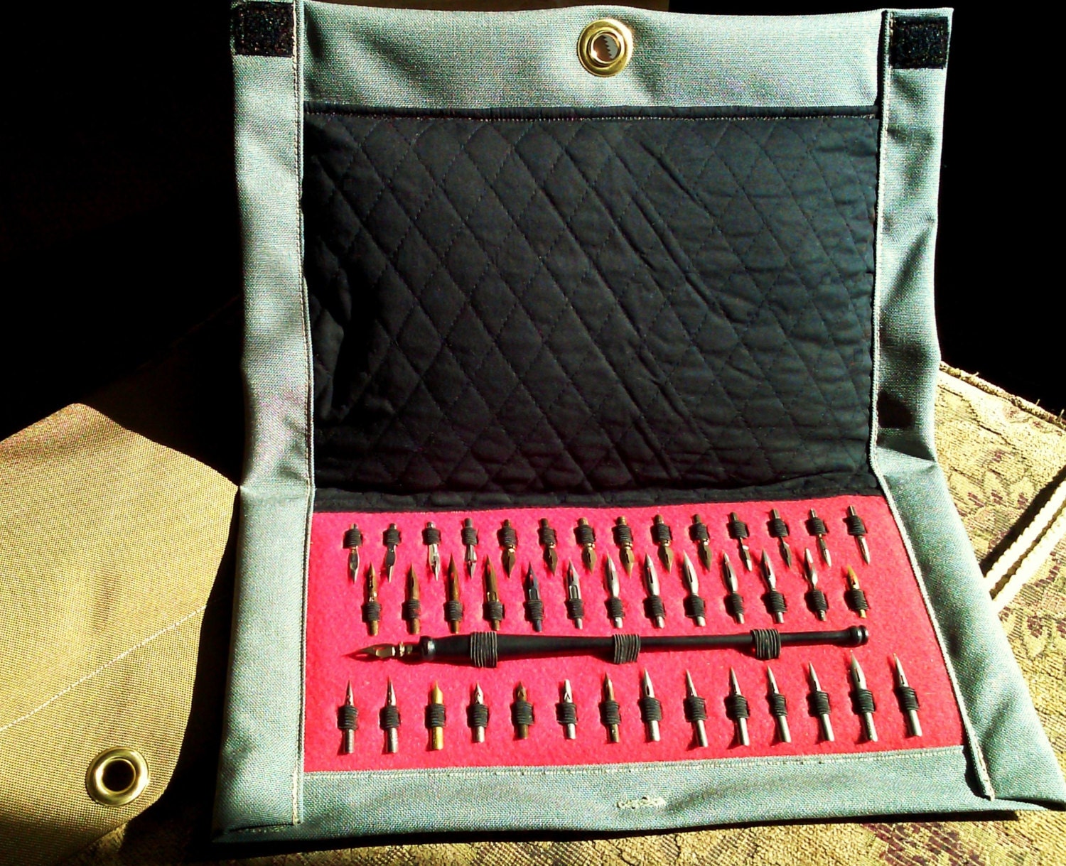 40 Vintage Nib Dip Pen Set for Art Full by DoubleDipPenArts