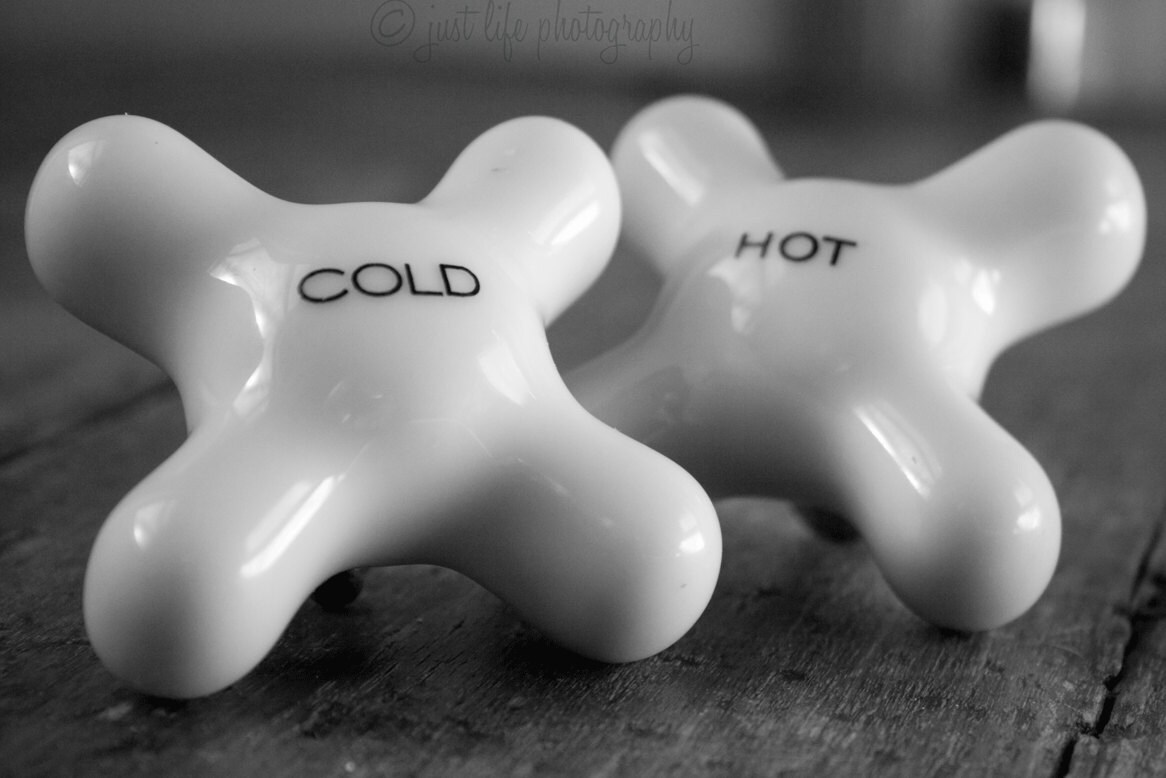 hot cold knob