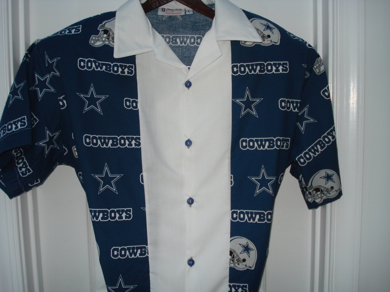 Dallas Cowboys retro Bowling Shirt
