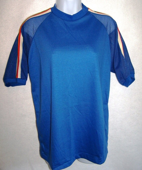 mesh rainbow shirt