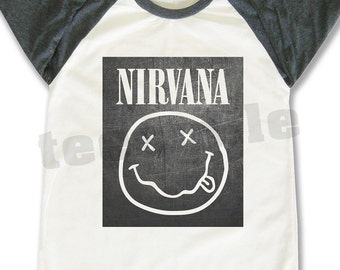 nirvana grey tshirt