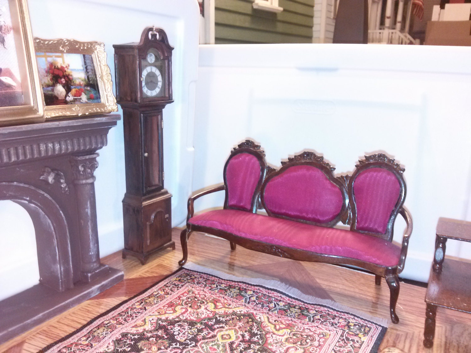 High Quality dollhouse furniture living room by FlipThisDollhouse