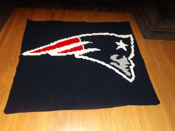 New England Patriots Crochet PATTERN ONLY