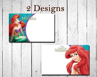 زب+مولع Food Tent, Ariel Lit tle Mermaid Food Label, Blank Little Mermaid Food ...
