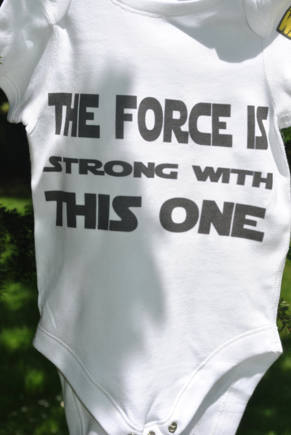 the force is strong with this one tshirt