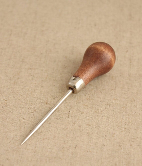 Items similar to Wood awl needle leather toolFelting needleBradawl