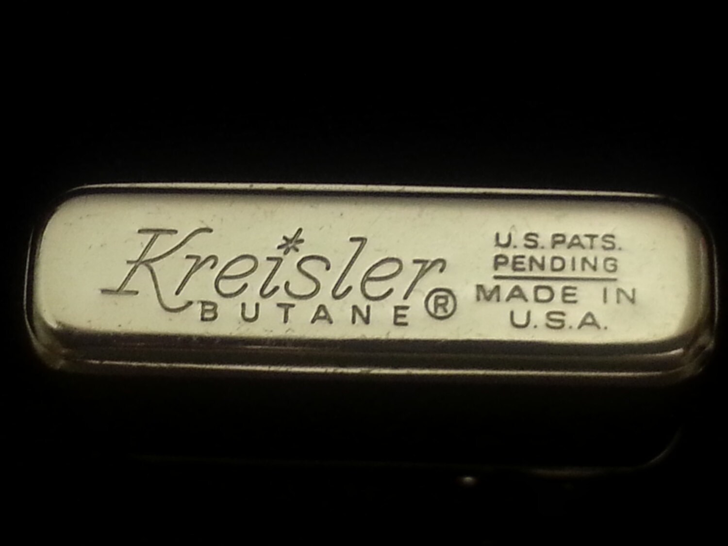 Vintage Engraved Kreisler Butane Lighter Made by JD1822Treasures