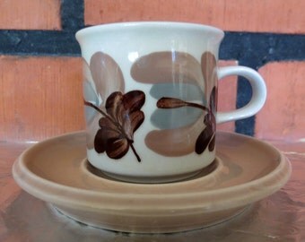 ARABIA of Finland Koralli Vintage cup and saucer.