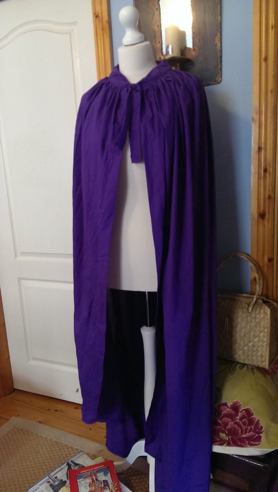 SALE rich royal purple cape by PigofVictorydesigns on Etsy