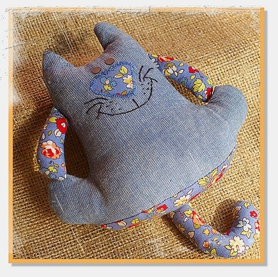 Items similar to Cat toy sewing pattern. PDF sewing toy pattern. Instant Download. DIY cat