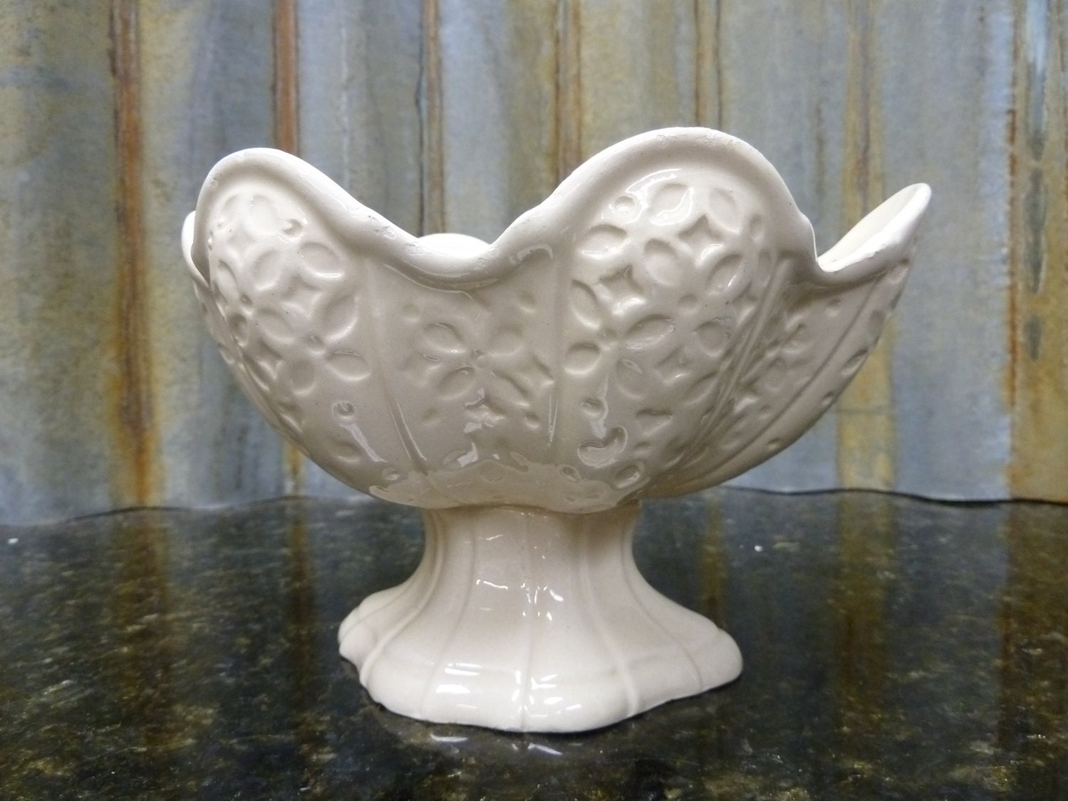 Vintage Italian Clay Candy Dish Bowl Handmade In Italy Haute Juice