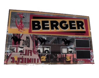 Antique French "Berger" Advertising Sign