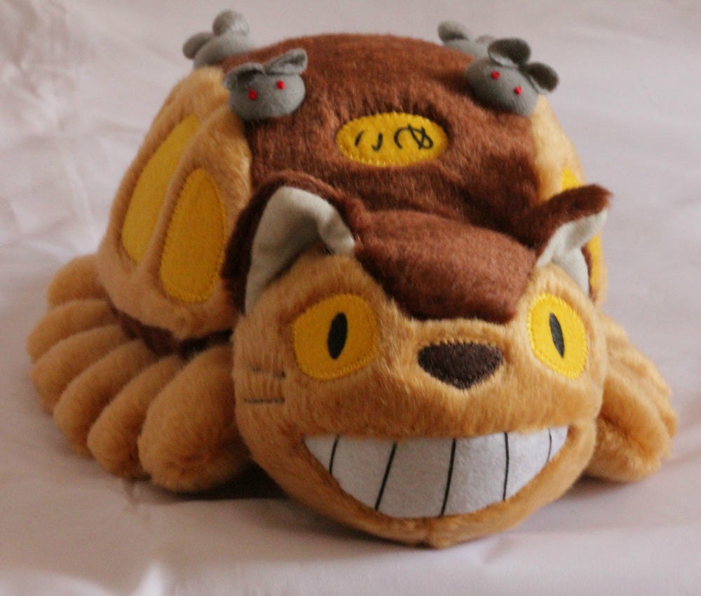 cat bus stuffed animal