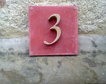 1-digit number from sandstone