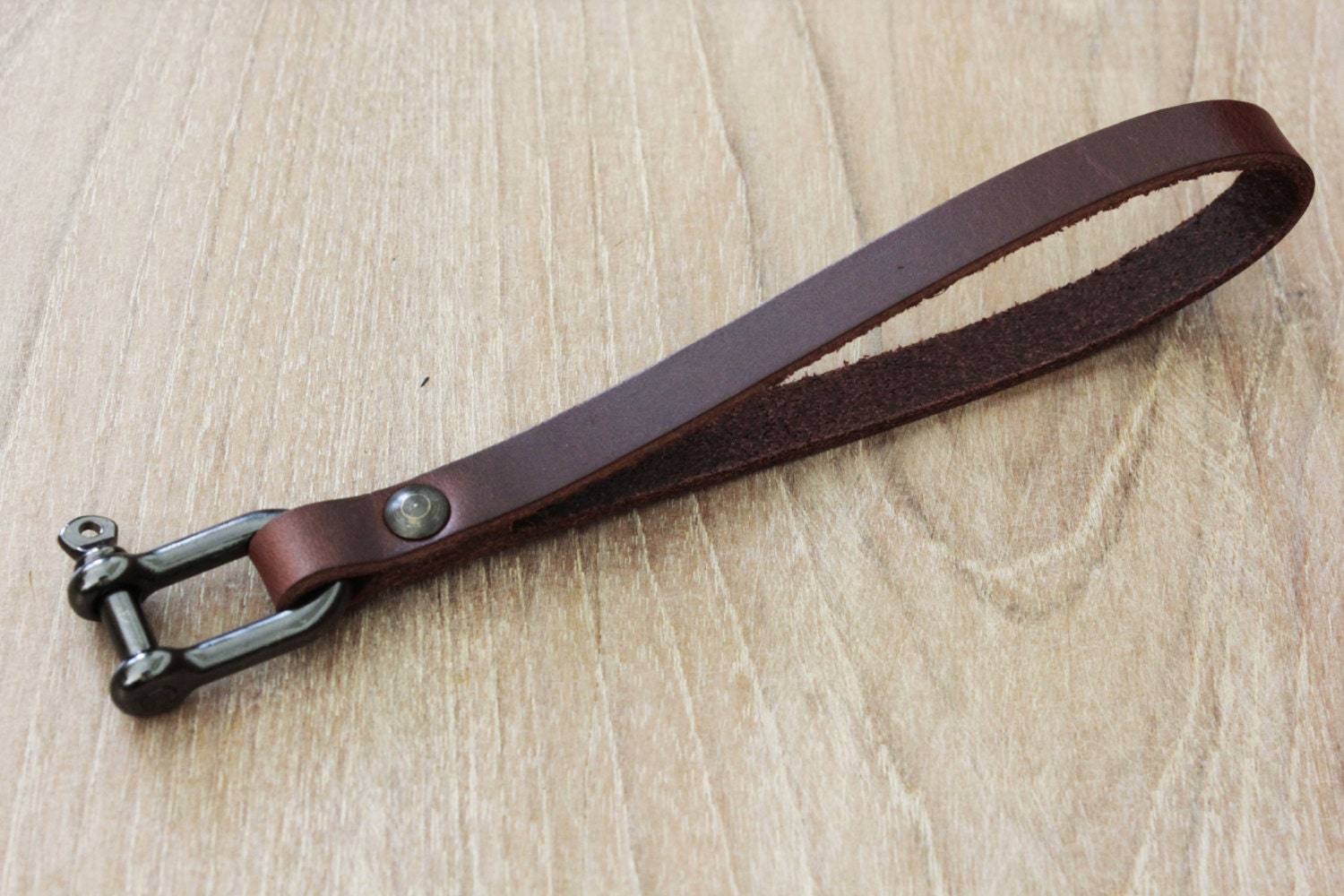 Leather Key Chain Bracelet Keychain Wrist Leather Bracelet