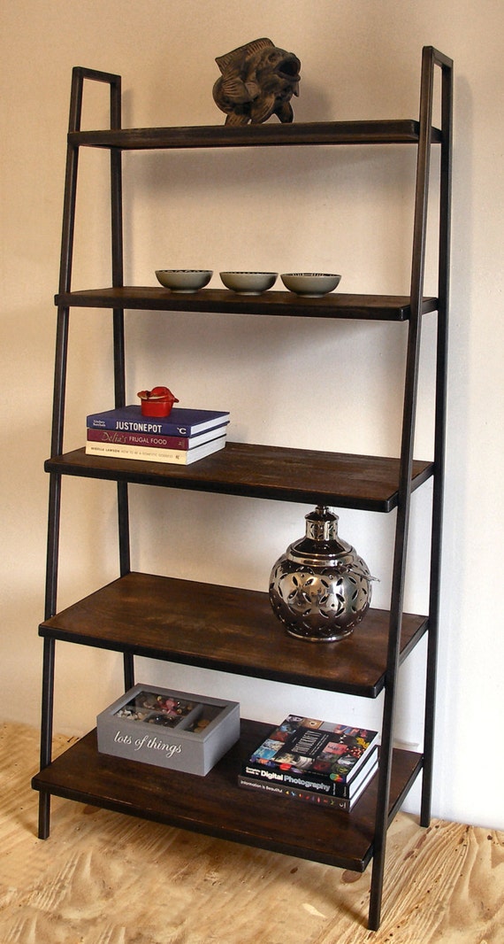 Industrial Style Shelving Unit by ppmwoodshop on Etsy