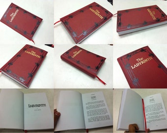 The Labyrinth Red Book Prop Replica