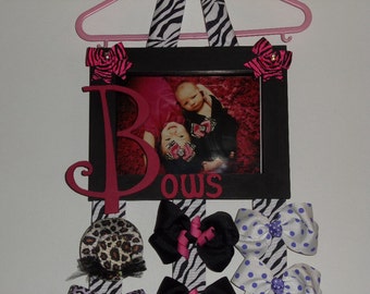 Personalized Bow Holder Wood Box Frame. Personalized. Bow holder.