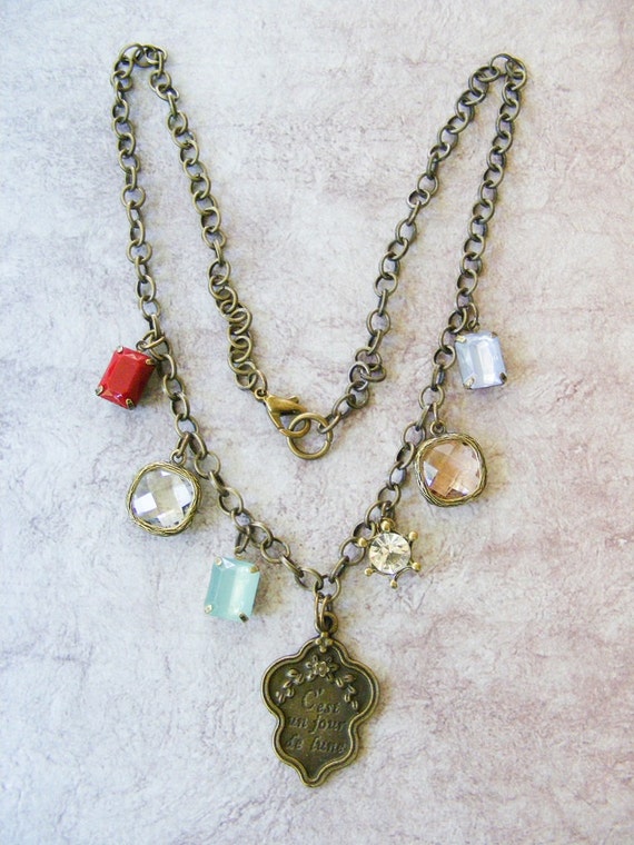 This is a Moon Day French Expression Antique by meiguidesigns