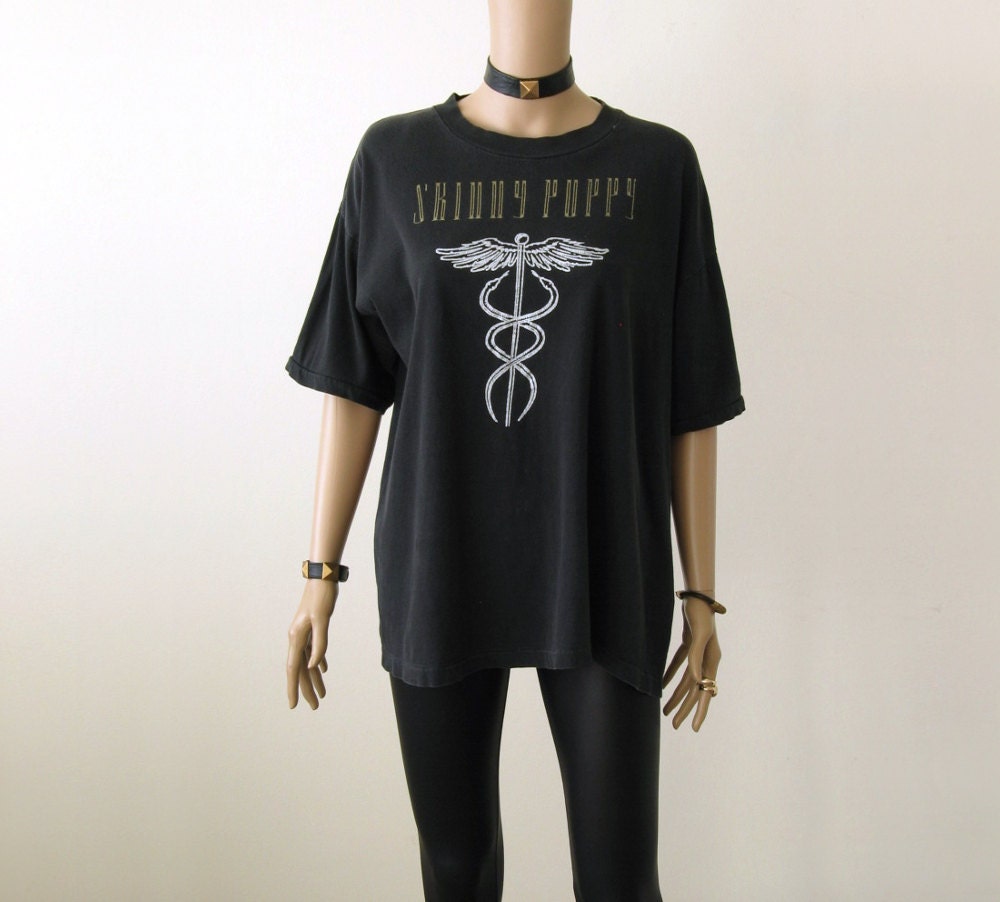 vintage skinny puppy shirt