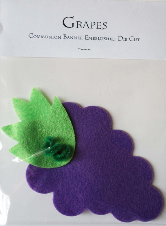 First Communion/Confirmation Grapes by BobbinstoBritches on Etsy