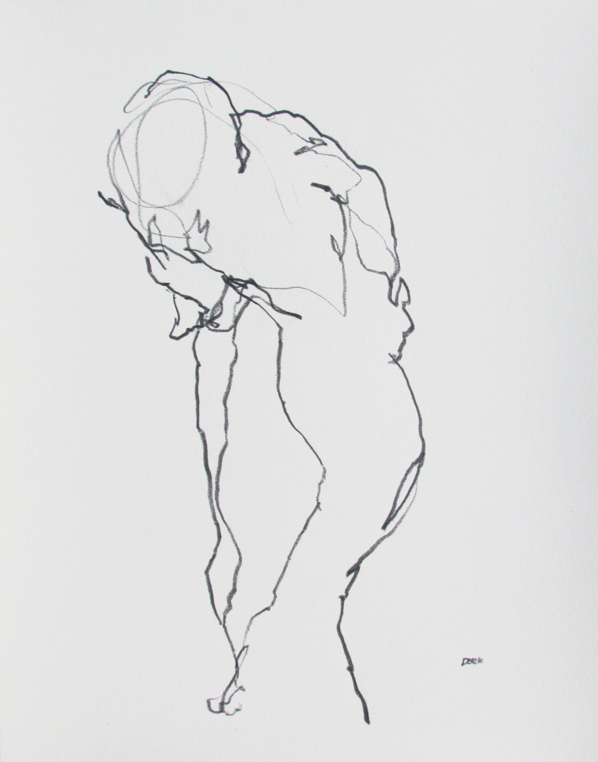 line figure drawing