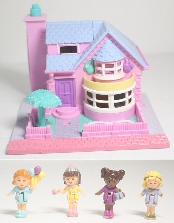 Polly Pocket Bay Window House '93 Complete