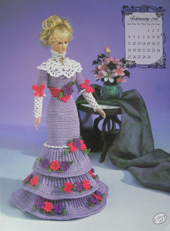 Annie's Attic Crochet Bed Doll Pattern February 1996
