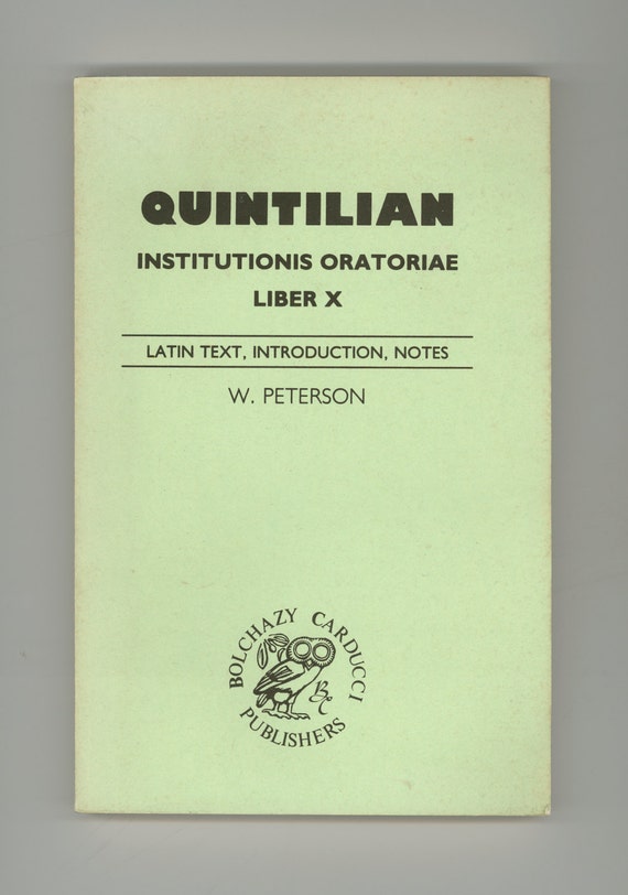 Quintilian praises the oratory of cicero essay image