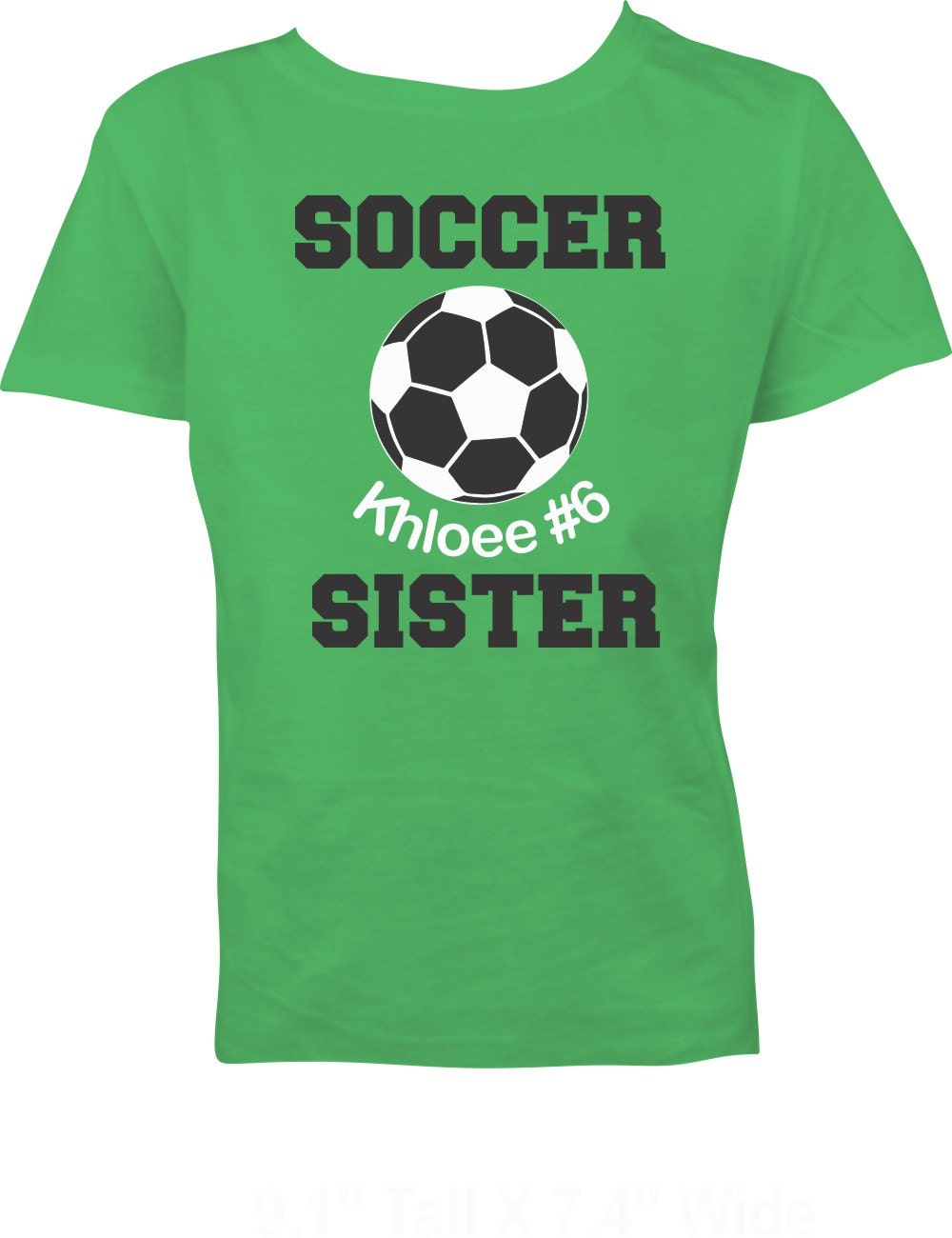 Soccer Brother or Sister Tshirt for Youth by 2SassyChicBoutique