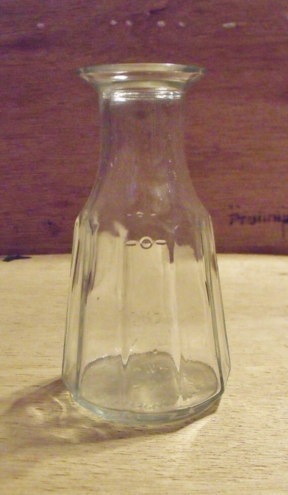 Vintage GOOD SEASONS Glass Cruet Patent by professionalwreaths
