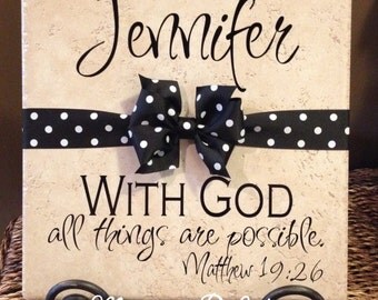 My Greatest Blessings Call Me Mimi Vinyl Art by MonogramPerfect