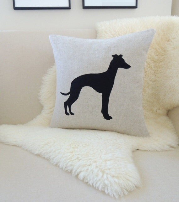 greyhound pillow