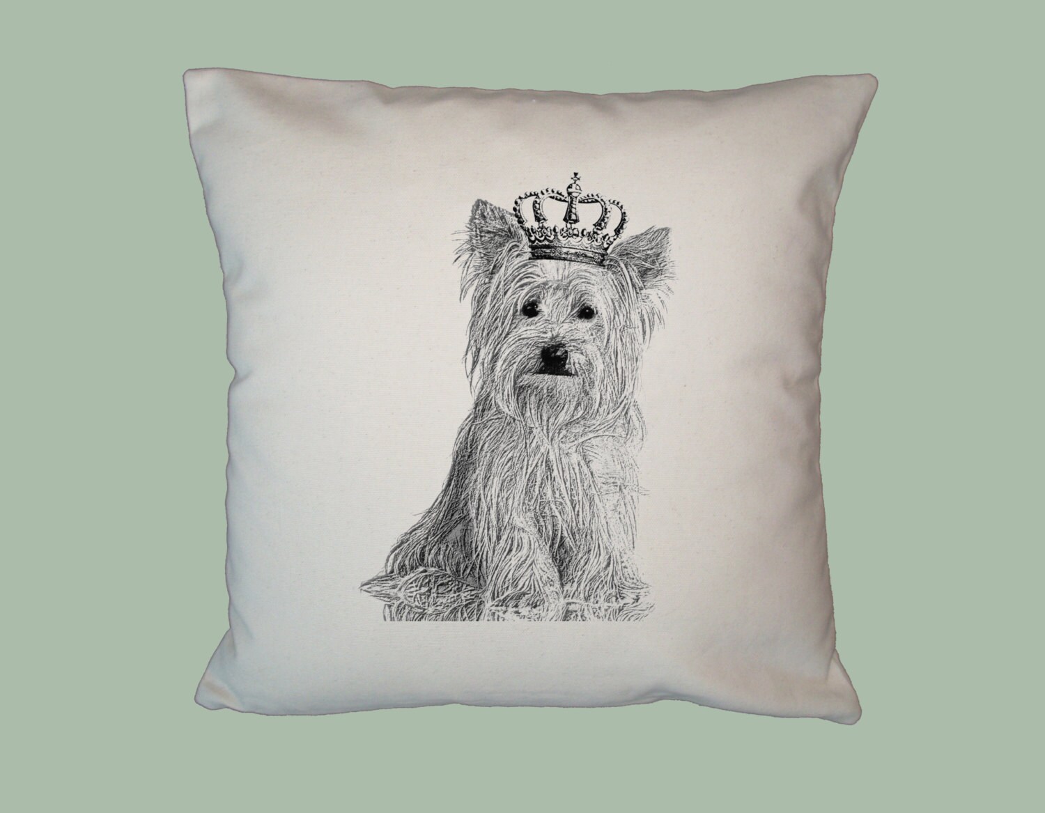 west highland terrier pillow
