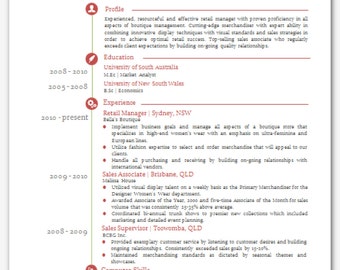 Modern Microsoft Word Resume Template - Yanti Siregar 03 - Resume Templates Word, Microsoft Word