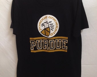 1970's Purdue University T-Shirt Size Large