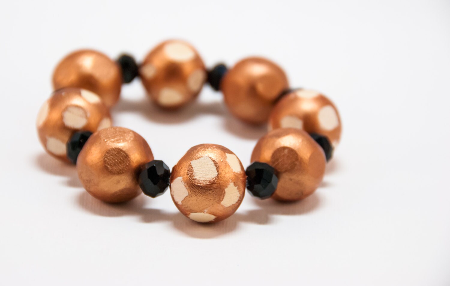 Fun dice beaded bracelet by AnnsJewelsUK on Etsy