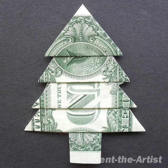 christmas tree money origami plant dollar by christmas tree money origami plant dollar by