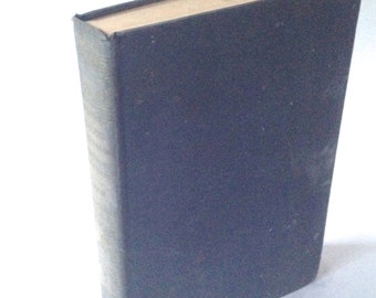 Retro old antique history book The Decline and Fall of the Roman Empire by Gibbon; 1943 yesteryears blue collectible