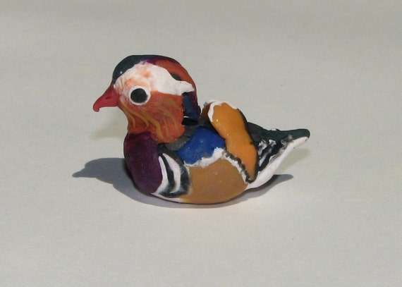 mandarin duck figurines for sale