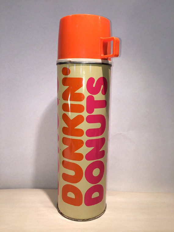 Vintage Dunkin Donuts Insulated Thermos